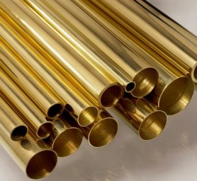 Труба латунная 12x2x3000 мм Л63 ДКРНП купить в Москве